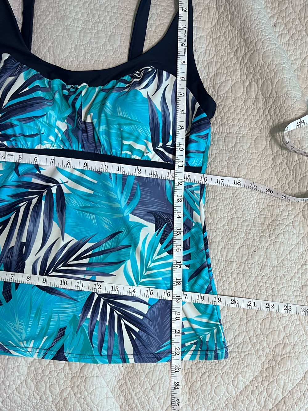 XXL ZeroXposure tankini top - Picture 4 of 7